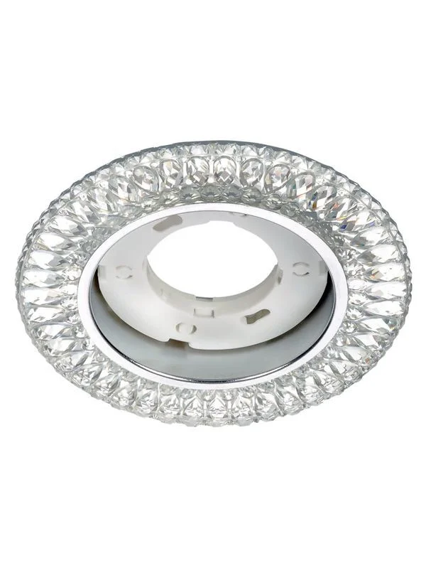 Светильник встраиваемый СВ 03-12 GX53 230В LED подсветка 5 Вт зеркальный/хром TDM — изображение 6