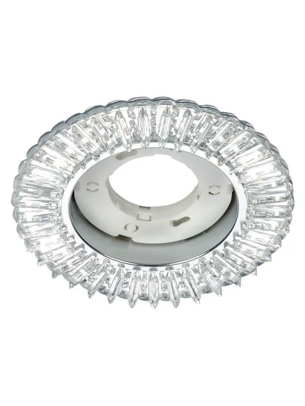 Светильник встраиваемый СВ 03-16 GX53 230В LED подсветка 5 Вт зеркальный/хром TDM — изображение 4