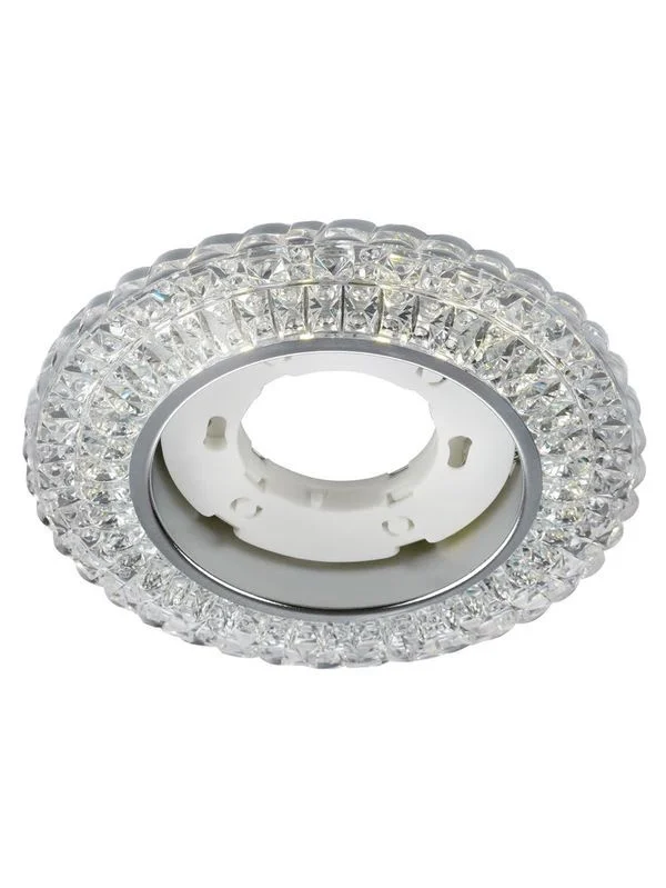 Светильник встраиваемый СВ 03-14 GX53 230В LED подсветка 5 Вт зеркальный/хром TDM — изображение 8