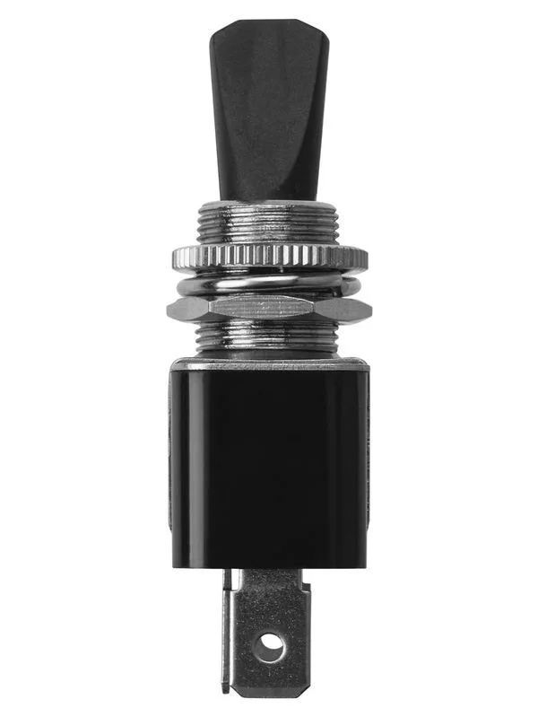 Выключатель-тумблер ASW-07D-2 1P 12В AC/DC 30А (3c) ON-OFF с фиксацией с желтой LED подсветкой TDM — изображение 6
