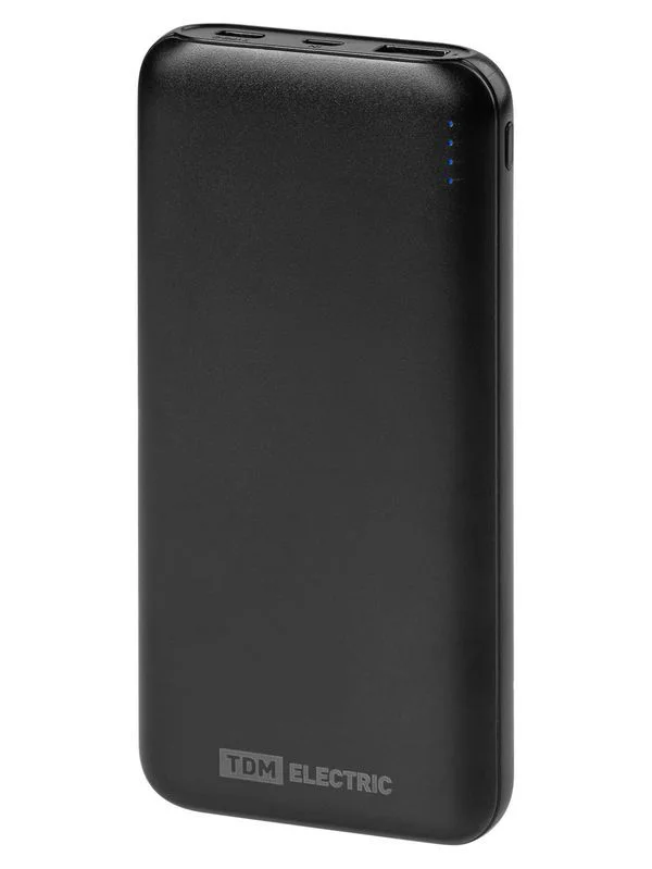 Внешний аккумулятор «Юкон 7», 10 000 mAh, 3 А, Quick Charge 3.0, Power Delivery, 1 USB, Type-C, TDM