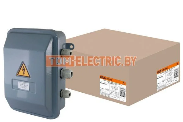Коробка клеммная металлическая У-614М IP54 TDM SQ1406-0001