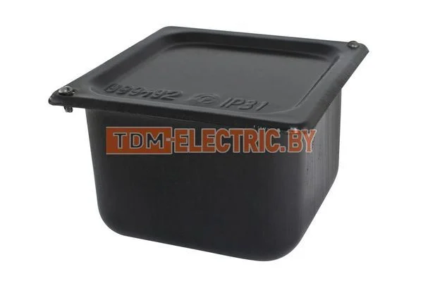 Коробка протяжная ОП металлическая У-994 IP31 грунт., без уплотнителя TDM SQ1404-3994
