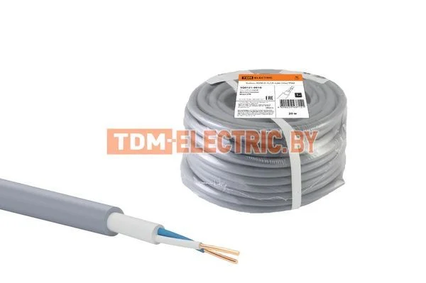 Кабель NYM-O 2х2,5-0,66 (20м) TDM SQ0121-0010
