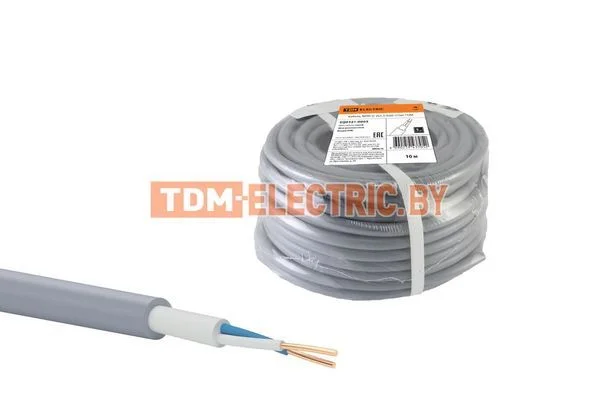 Кабель NYM-O 2х2,5-0,66 (30м) TDM SQ0121-0022