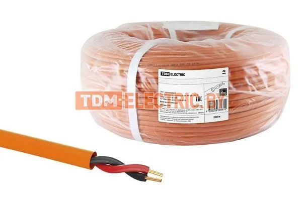 Кабель КПСнг(А)-FRLSLTx 1х2х1,0 мм² (200м) TDM SQ0114-0205