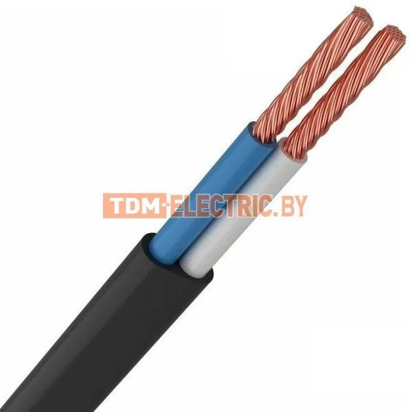 Шнур ШВВП 2х0,75 ГОСТ (50м), черный TDM SQ0120-0067