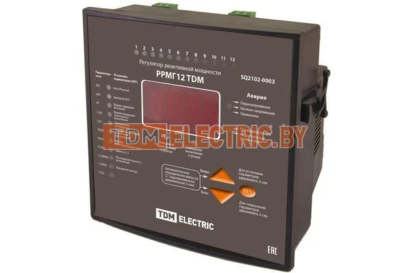Регулятор реактивной мощности РРМГ-12 TDM SQ2102-0002