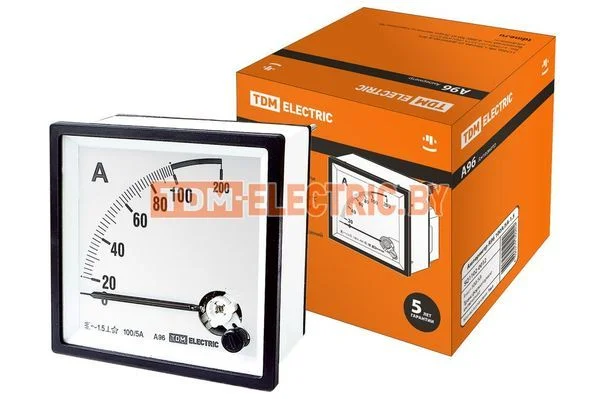 Амперметр А96 100А/5А-1.5 TDM SQ1102-0012