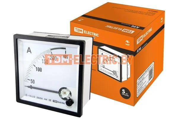 Амперметр А96 200А/5А-1.5 TDM SQ1102-0015