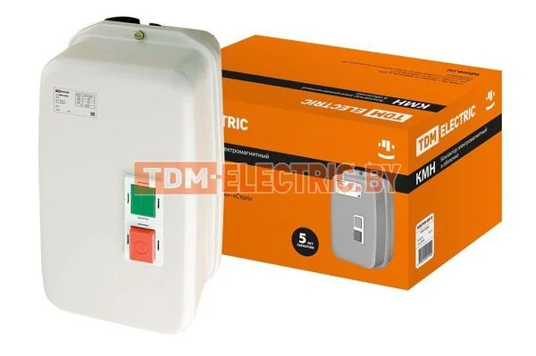 Контактор КМН46562 65А в оболочке Ue=220В/АС3 IP54 TDM SQ0709-0015