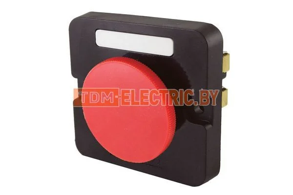 Пост кнопочный ПКЕ 112-1 красный гриб IP40 TDM SQ0742-0006