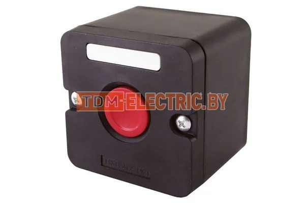 Пост кнопочный ПКЕ 222-1 красный IP54 TDM SQ0742-0007
