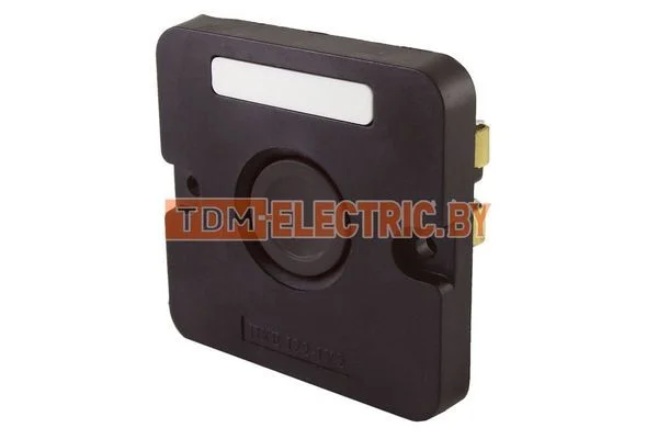 Пост кнопочный ПКЕ 112-1 черный IP40 TDM SQ0742-0010