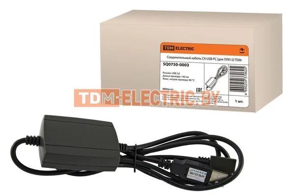 Соединительный кабель СК-USB PC (для ПЛК12) TDM SQ0750-0003
