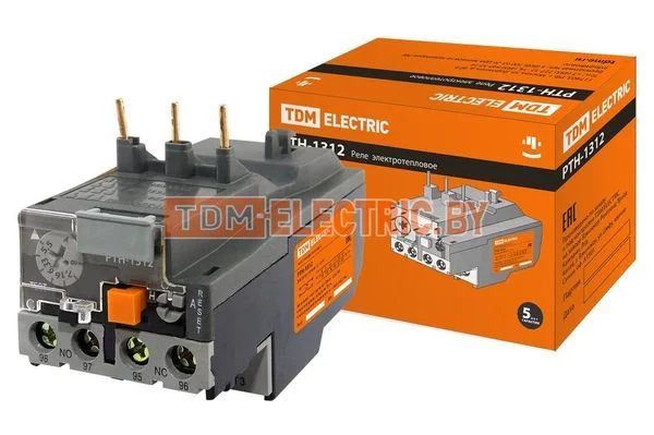 Реле электротепловое РТН-1312 5,5-8А TDM SQ0712-0007