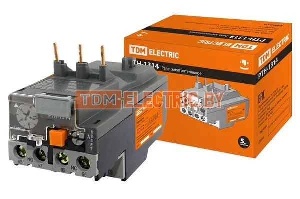 Реле электротепловое РТН-1314 7-10А TDM SQ0712-0008