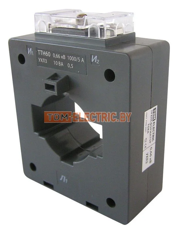 ТТН60/600/5-10VA/0,5 600/5 10VA 0,5 32 25 44х30х29 TDM SQ1101-1122.