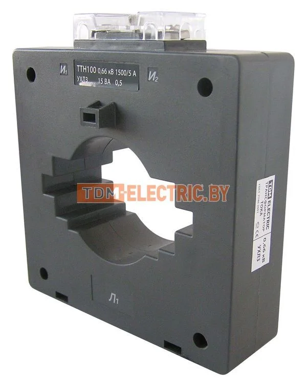 ТТН100/1200/5-15VA/0,5S 1200/5 15VA 0,5S 16 15 58х32х18 TDM SQ1101-1168.