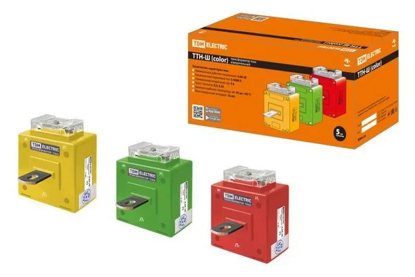 ТТН-Ш 50/5-5VA/0,5-P (3 шт., color) TDM SQ1101-1201.