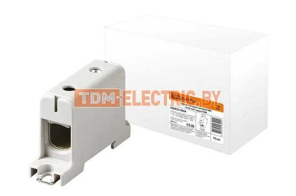 Клемма вводная силовая КВС 16-95 кв.мм. серая TDM SQ0833-0004