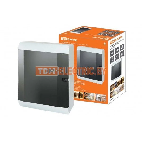 Бокс ЩРН-Пм-16 модулей навесной пластик IP41 TDM SQ0901-0105