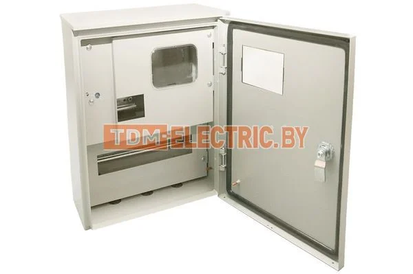 Корпус металлический ЩУ-3ф/1-0-12 IP66 (ЩУРН-3/12 IP66) с опломбировкой счётчика (542х347х180) TDM SQ0905-1002