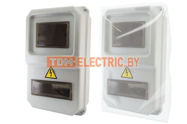 ЩУРН-П-1ф-8 (383х234х119) пластик IP54 TDM SQ0906-0301