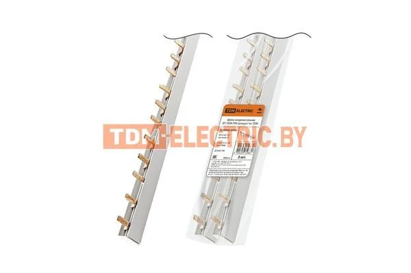 Шина соединительная 2П 100A PIN (штырь) 1м. TDM SQ0802-0006