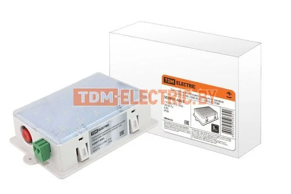 Светильник внутреннего освещения шкафов СВОШ-2 6Вт 230В AC/DC IP40 LED TDM SQ0837-0003.