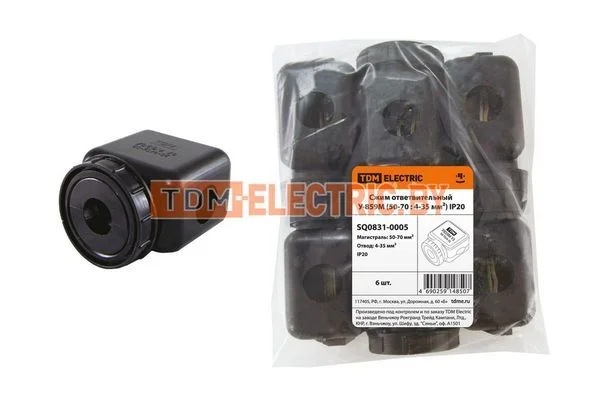 Сжим ответвительный У-859М (50-70 : 4-35 мм²) IP20 TDM SQ0831-0005