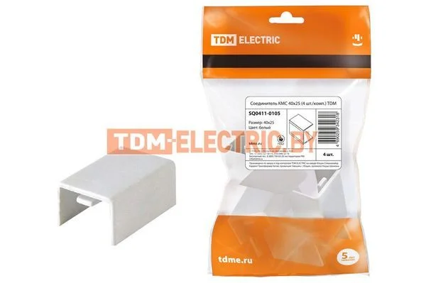 Соединитель КМС 40×25 (4 шт./комп.) TDM SQ0411-0105