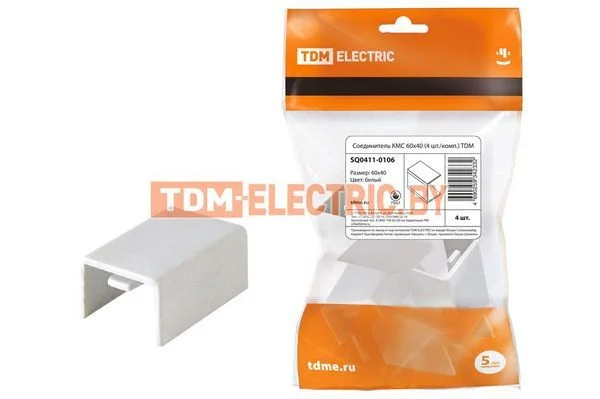 Соединитель КМС 60×40 (4 шт./комп.) TDM SQ0411-0106