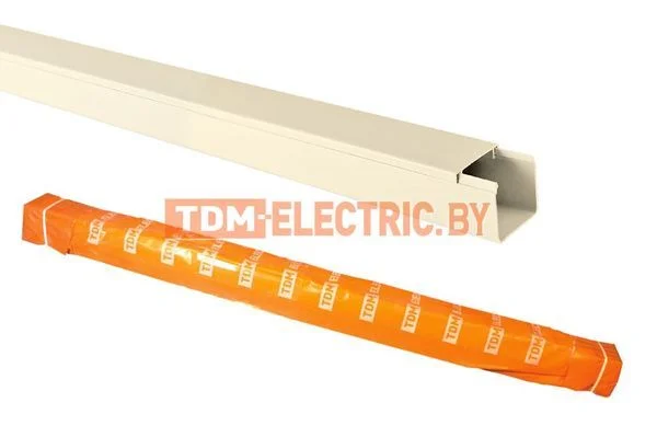 Кабель-канал 16х16 слоновая кость (100м) TDM SQ0402-0503