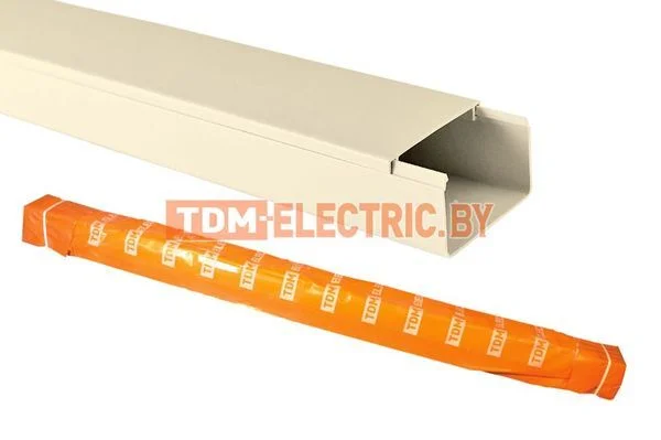Кабель-канал 40х25 слоновая кость (40м) TDM SQ0402-0508