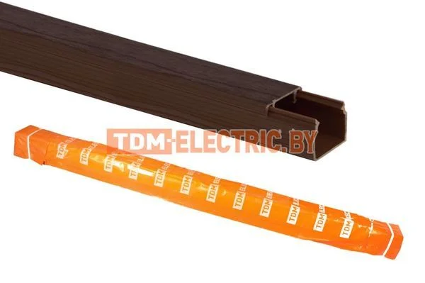 Кабель-канал 16х16 (100м) «ЭКО» 3D (бук) TDM SQ0402-0403