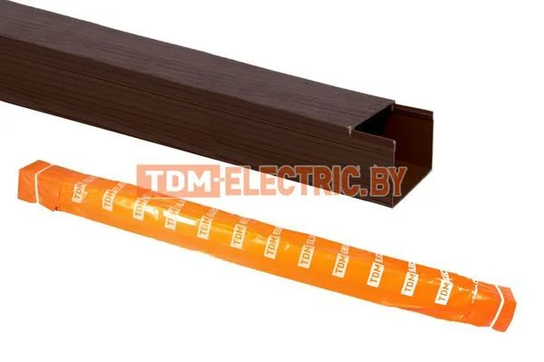 Кабель-канал 100х60 (12м) «ЭКО» 3D (бук) TDM SQ0402-0410