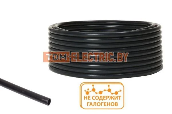Труба гладкая техническая ПНД d 16(с) черная TDM SQ0413-0116