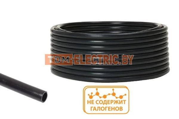 Труба гладкая техническая ПНД d 20(с) черная TDM SQ0413-0120