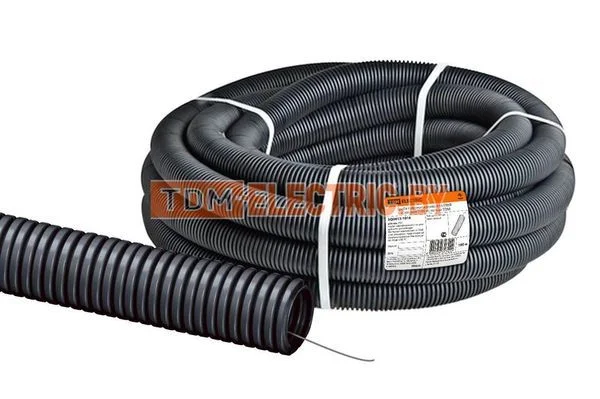 Труба гофрированная d16 FRHF с зондом (100 м) легкая TDM SQ0413-1016