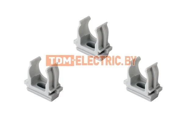 Крепеж-клипса для трубы 20 мм (100шт) TDM SQ0405-0002