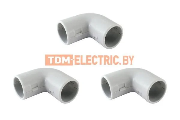 Угол 90 соед. для трубы 20 мм (50шт) TDM SQ0405-0032