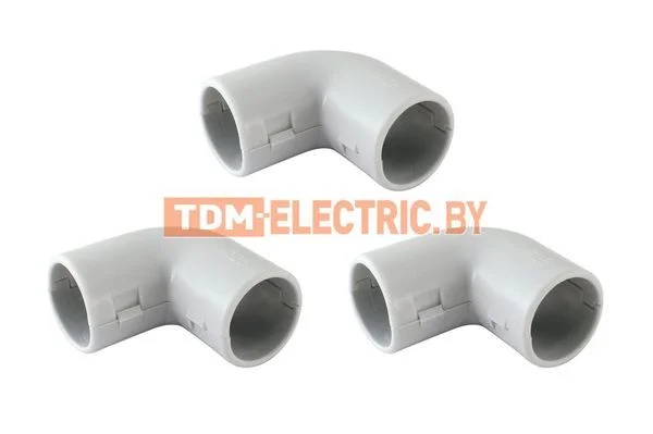 Угол 90 соед. для трубы 25 мм (25шт) TDM SQ0405-0033