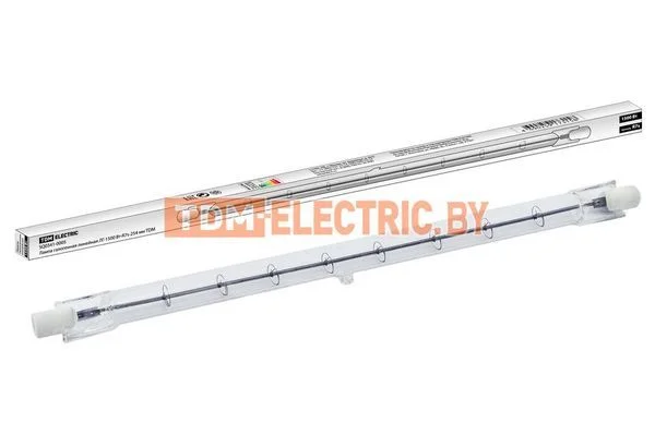 Лампа галогенная линейная ЛГ-1500 Вт-R7s-254 мм TDM SQ0341-0005