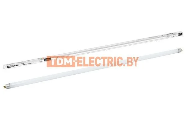 Лампа люминесцентная линейная двухцокольная ЛЛ-12/30Вт, T4/G5, 4000 К, длина 765,2мм TDM SQ0355-0013