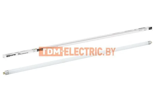 Лампа люминесцентная линейная двухцокольная ЛЛ-12/30Вт, T4/G5, 6500 К, длина 765,2 мм TDM SQ0355-0014