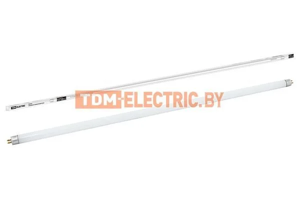 Лампа люминесцентная линейная двухцокольная ЛЛ-16/28Вт, T5/G5, 6500 К, длина 1163,2мм TDM SQ0355-0024