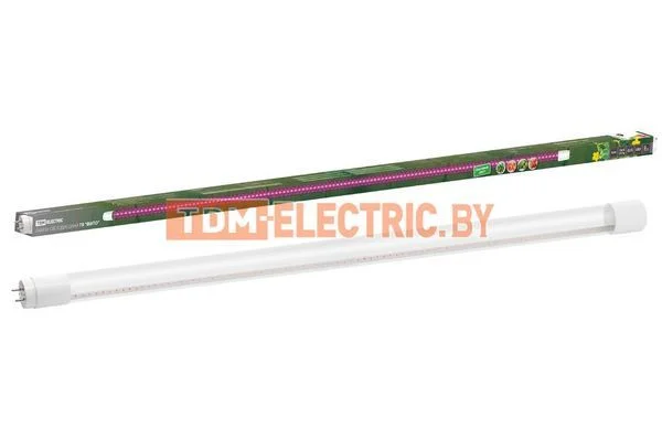 Лампа светодиодная T8-18 Вт-230 В-G13 «ФИТО» 1200 мм TDM SQ0340-0239