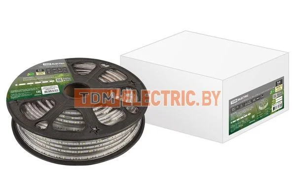 Лента светодиодная SMD2835-120 LED/м-220 В-9,6 Вт/м-IP67-3000 К (30м) TDM SQ0331-0115