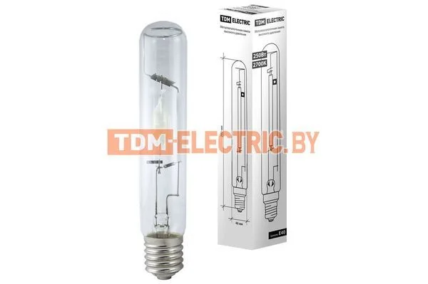 Лампа металлогалогенная ДРИ 250 2700 К Е40 TDM SQ0325-0015